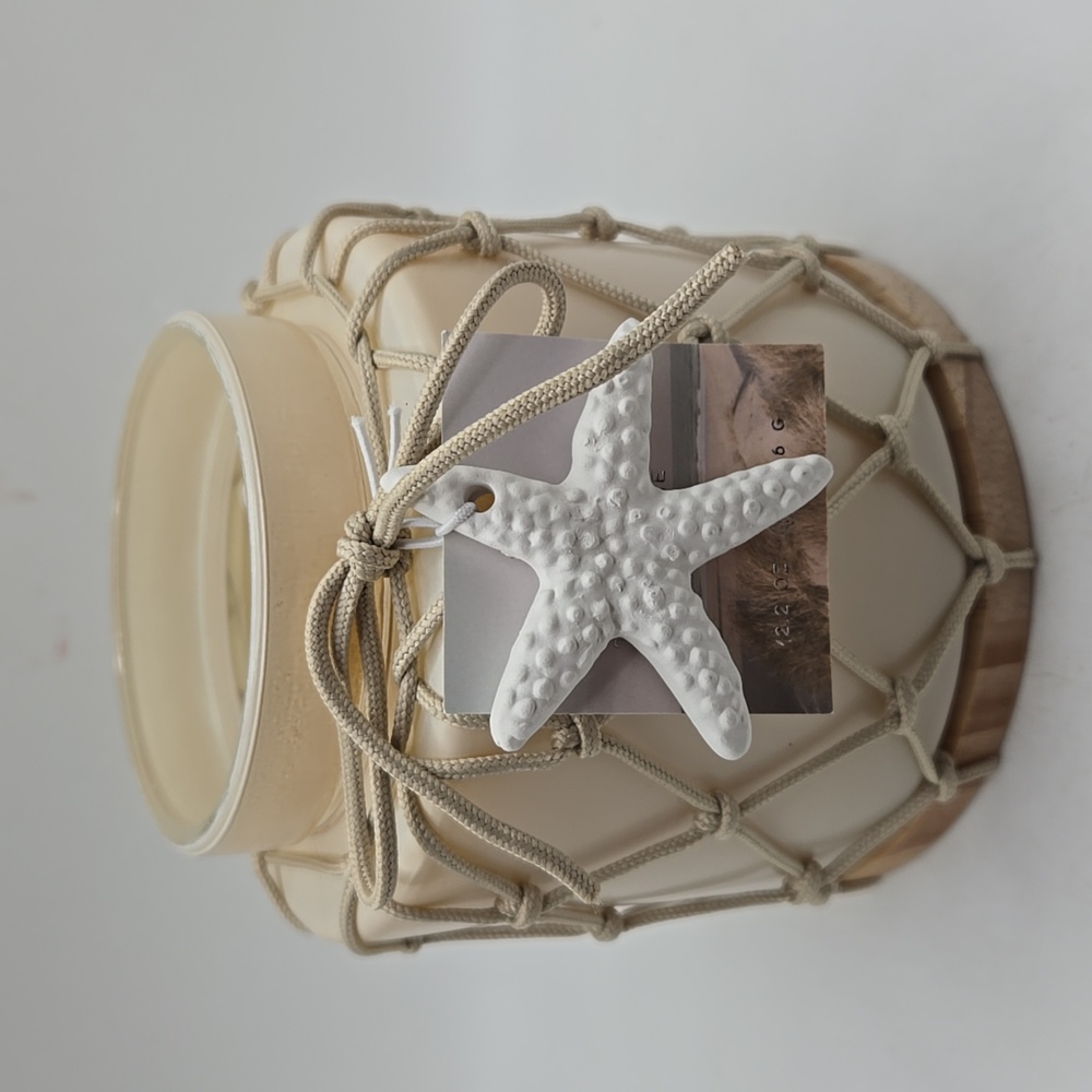 DW Home Tranquil & Sea Wood Wick Beach Candle
